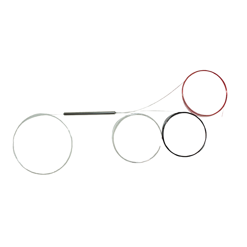 Dual window single mode wideband fiber coupler 1x3